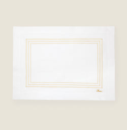 14"x20" (SET OF 4) / WHITE/BEIGE