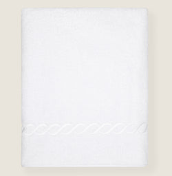 BATH SHEET / WHITE/WHITE