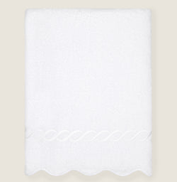 BATH SHEET / WHITE/WHITE